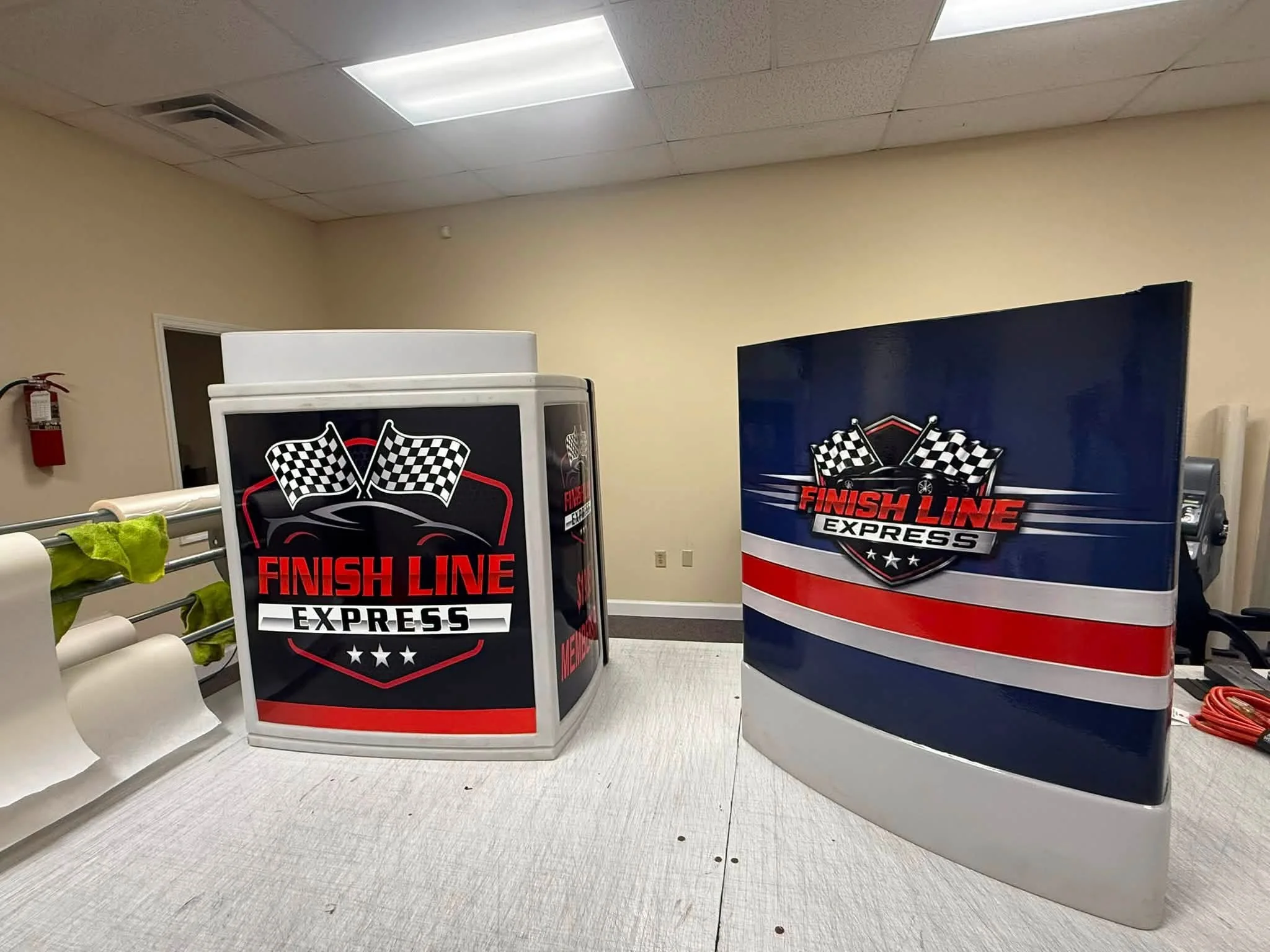 Finish Line Express Kiosks